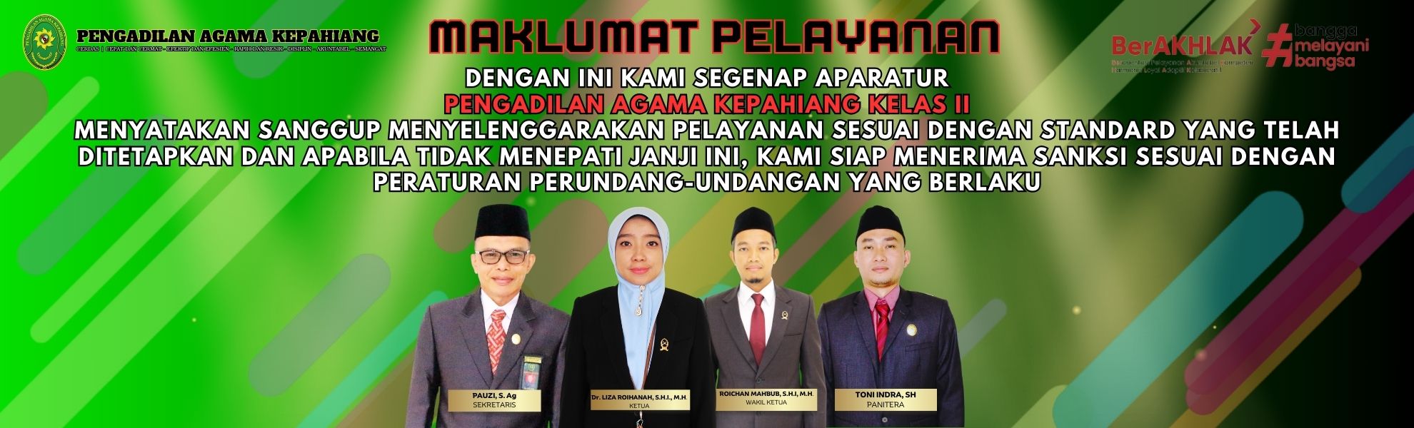 MAKLUMAT PELAYANAN