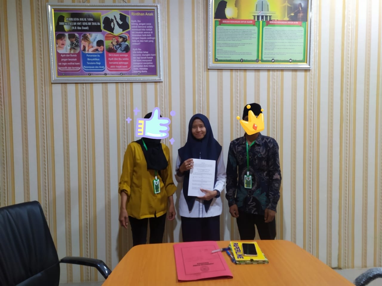 mediasi berhasil dhania 1