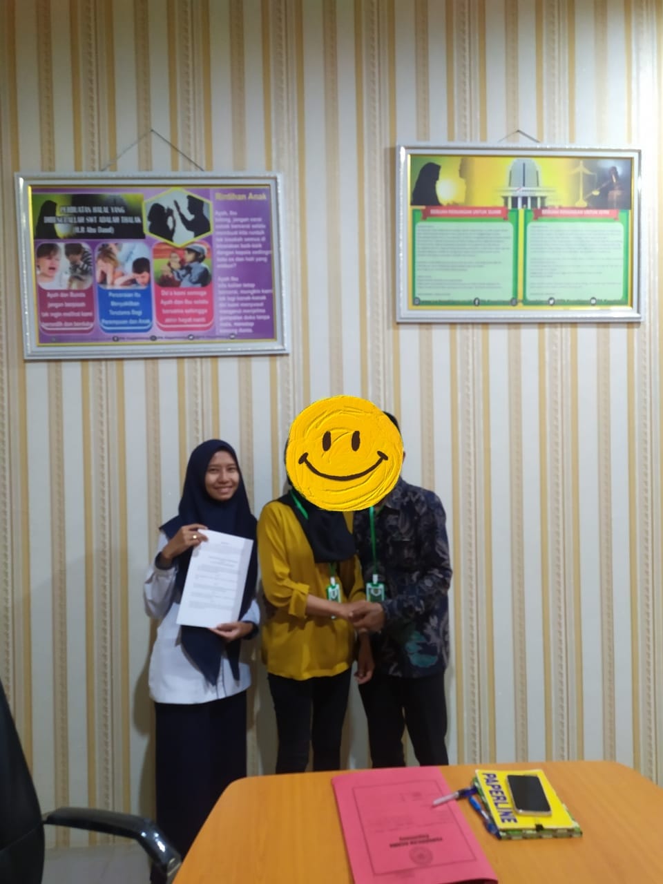 mediasi berhasil dhania 3