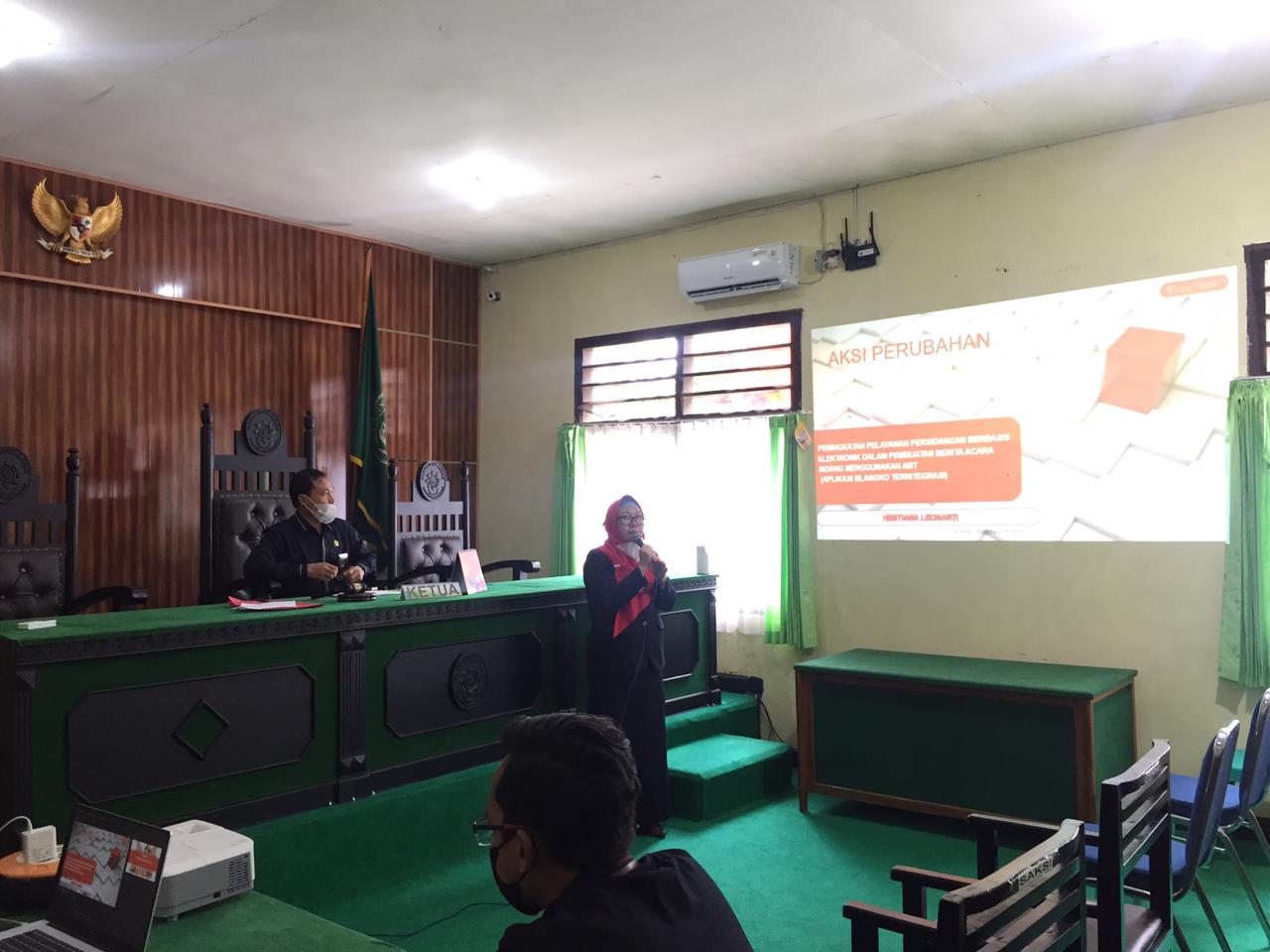 sosialisasi template APS Badilag